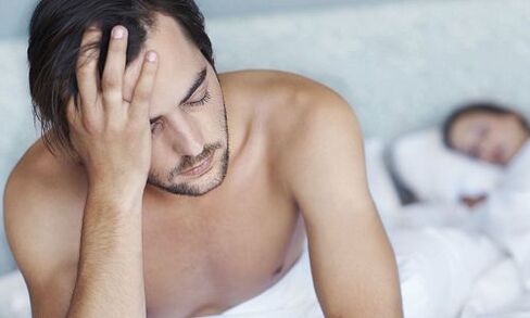 A prosztatagyulladást gyakran kíséri a férfiak szexuális vágyának hiánya